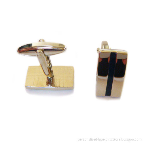 Antique Nickel Plated Cufflinks And Tie Clips With Customized Designs